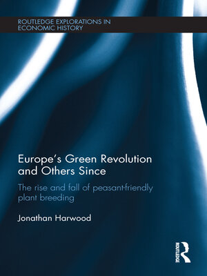 cover image of Europe's Green Revolution and Others Since